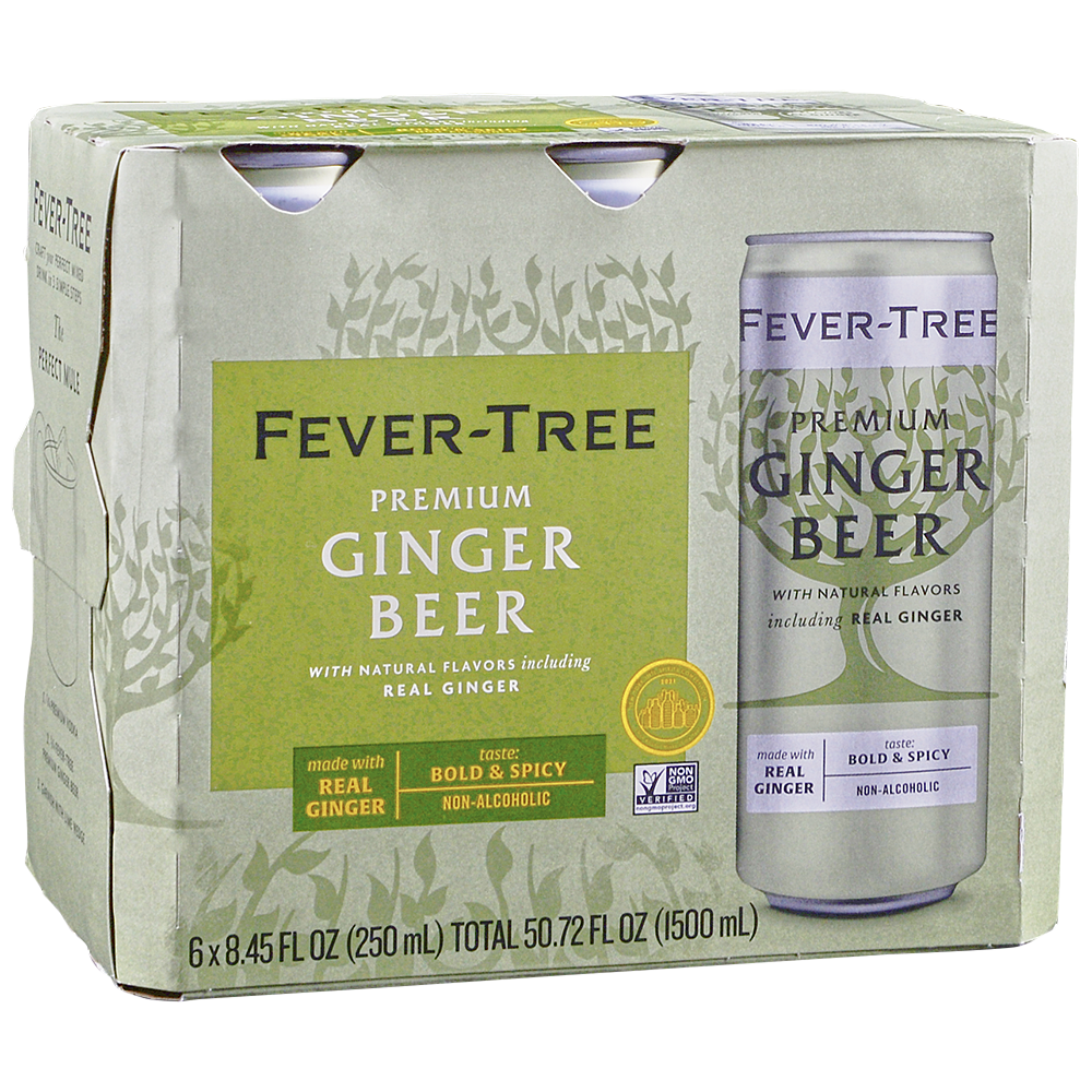 Fever Tree Ginger Beer (6 Pack) 250 ml