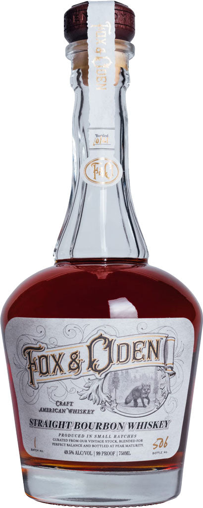 Fox and Oden Straight Bourbon Whiskey 750 ml