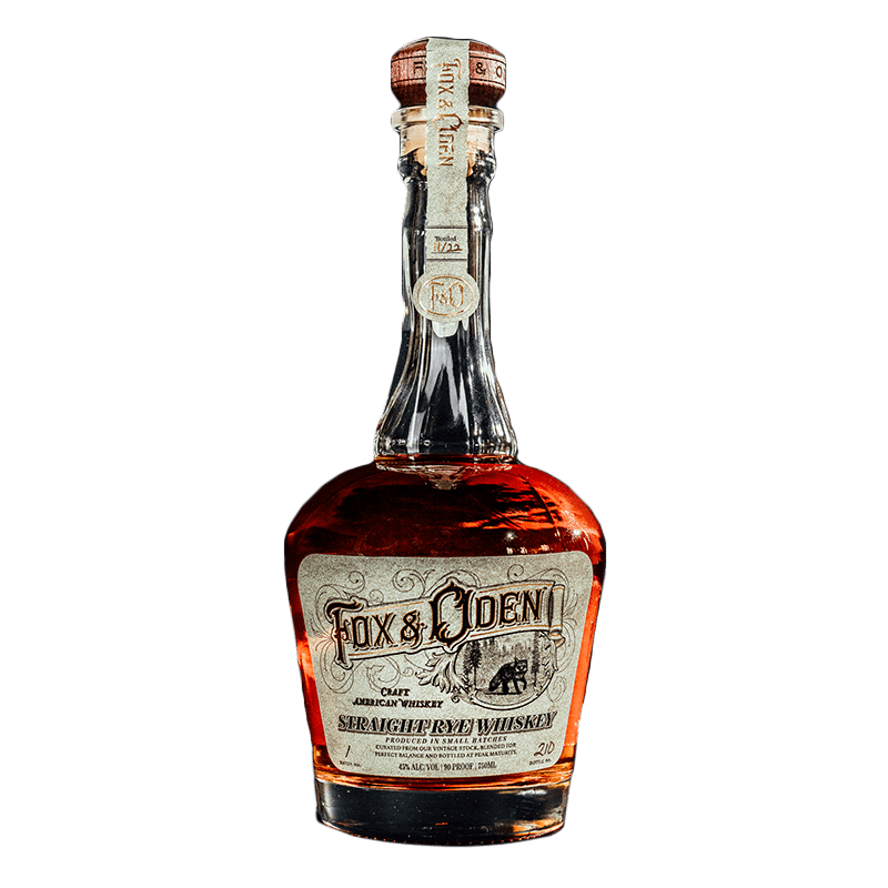 Fox and Oden Straight Rye 750 ml