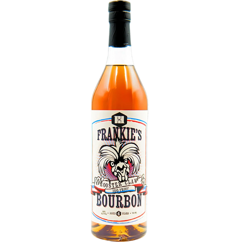 Frankie's Rooster Claw Bourbon 750ml bottle