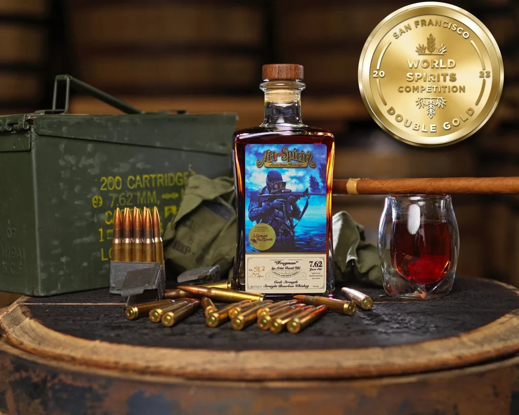 Art Of Spirits Frogman 'Blake Marston' Straight Bourbon 750ml