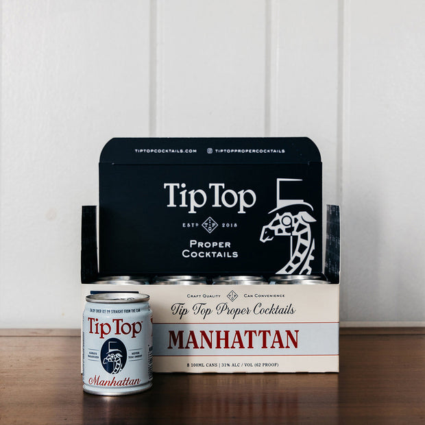 Tip Top Manhattan Proper Cocktails (8 pack) 100ml