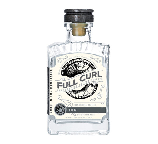 Full Curl Filtered Wheat Vodka 750 ml bottle