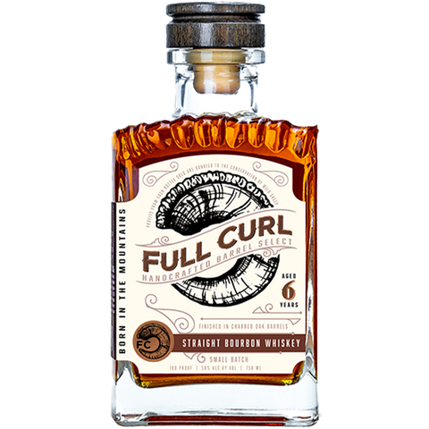 Full Curl 6 Year Straight Bourbon Whiskey 750ml bottle