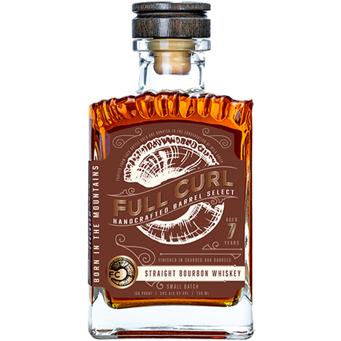 Full Curl Straight Bourbon Small Batch 7 Year 750ml bottle