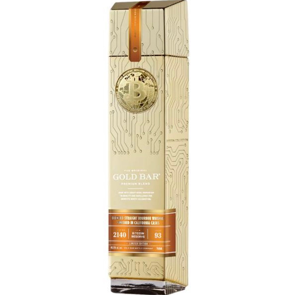 Gold Bar BBN Bitcoin Reserve LTD ED Finished in California Casks 750ml