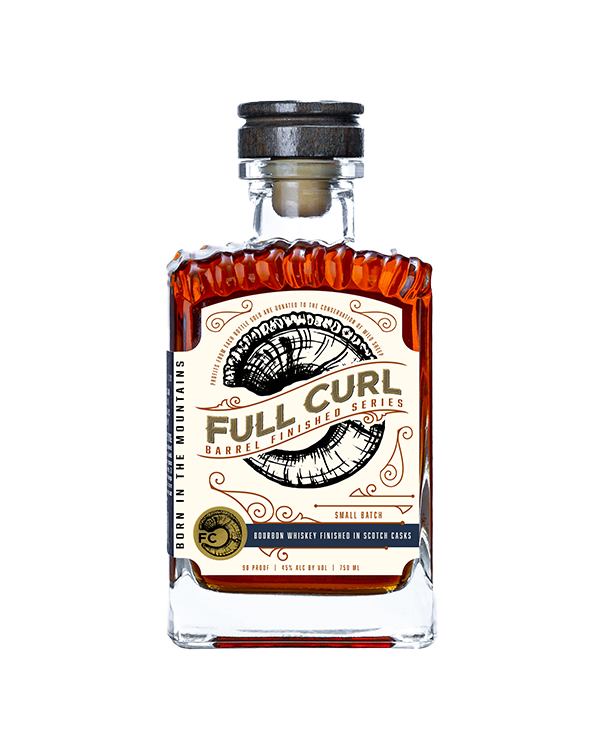 Full Curl Barrel Finished Series Bourbon Finished In Scotch Casks 750ml bottle