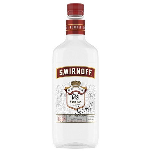 Smirnoff Vodka Flask Plastic 750ml