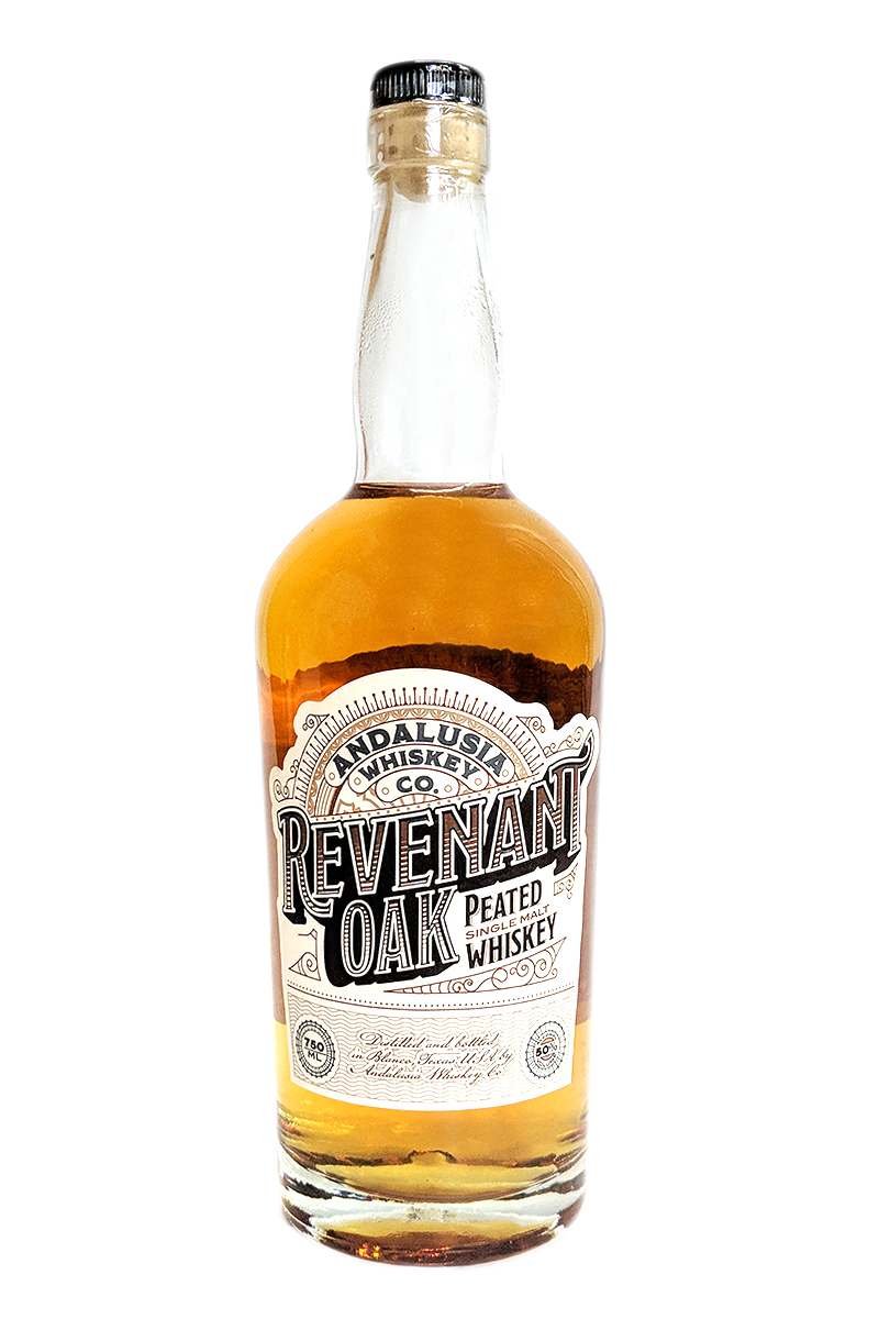 Andalusia Whiskey Co. Revenant Oak Peated Single Malt 750ml bottle