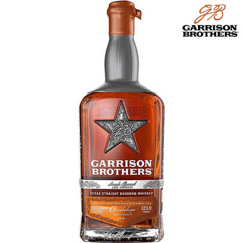 Garrison Brothers Guadalupe Cask Strength Single Barrel Texas bourbon 123.9 proof 750ml