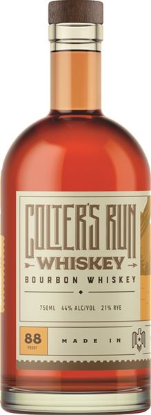 Colter's Run Bourbon Whiskey  88 proof 750 ML