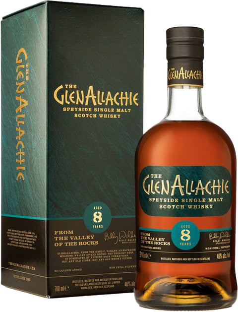 GlenAllachie 8 Year Single Malt Scotch 700ml