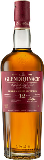 The GlenDronach 12 Year Old Sherry Cask Matured Single Malt Scotch Whisky 700ml bottle