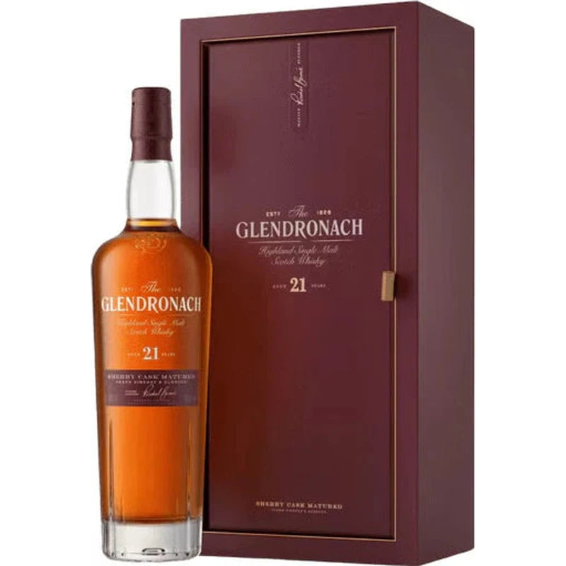 GlenDronach 21 Year Old Sherry Cask Matured Single Malt 700ml bottle