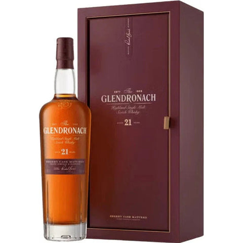 GlenDronach 21 Year Old Sherry Cask Matured Single Malt 700ml bottle