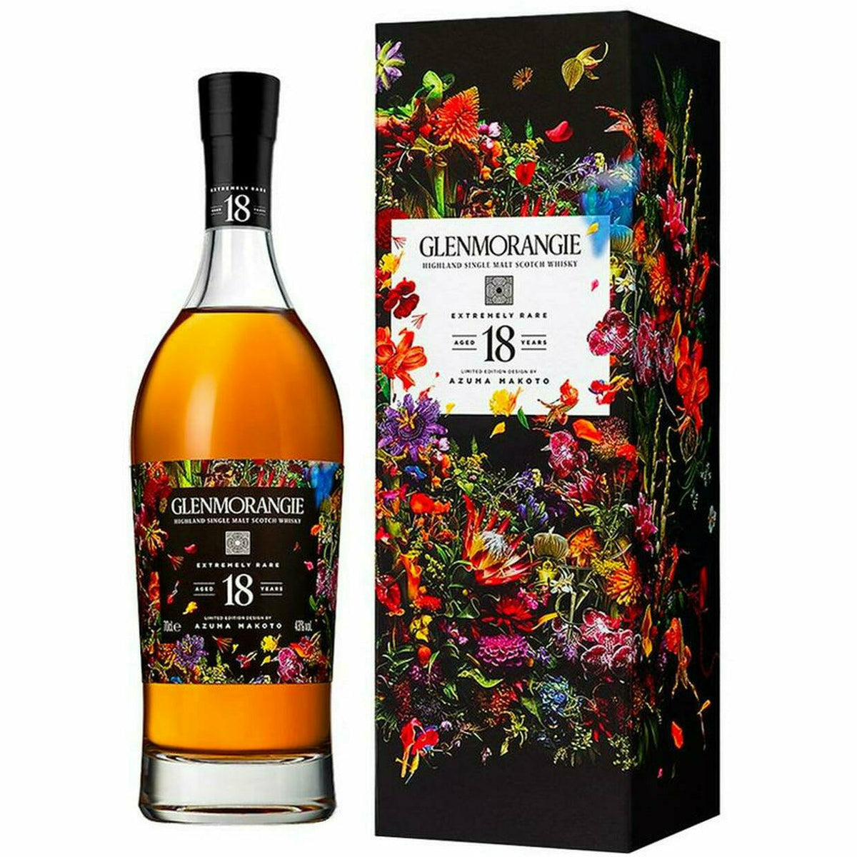 Glenmorangie 18 Year Azuma Makoto Extremely Rare Highland Single Malt Scotch 750 ml