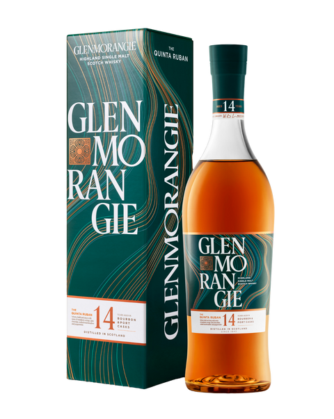 Glenmorangie The Quinta Ruban Port Cask The Tasting Edition  with Two 50ml 14 year 1..75