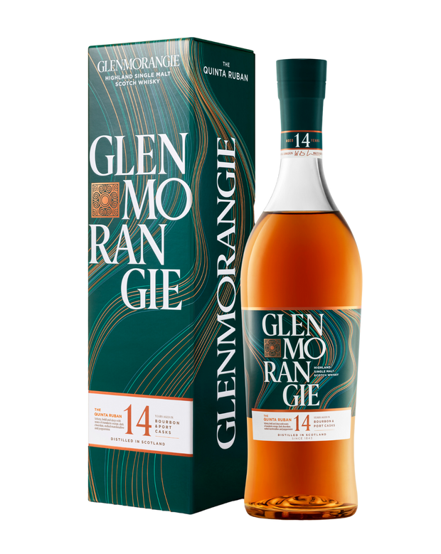Glenmorangie The Quinta Ruban Port Cask The Tasting Edition  with Two 50ml 14 year 1..75