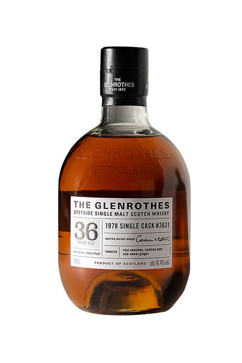 The Glenrothes 1978 Single Cask #3631 36 year 750 ml