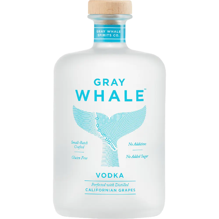 Gray Whale Vodka 1L bottle