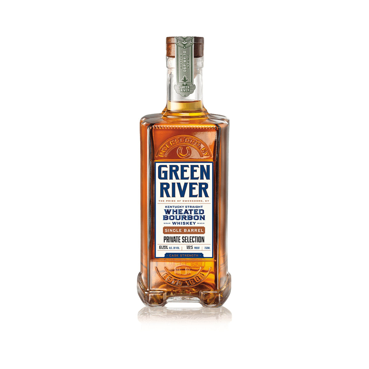 Green River Wheated Single Barrel Bourbon 750ml bottle