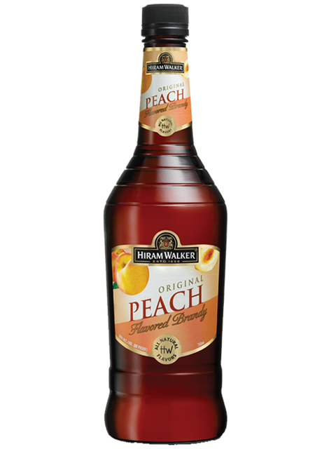 Hiram Walker Peach Original Flavored Brandy 750 ml