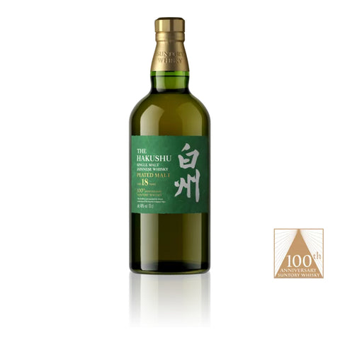 The Hakushu Single Malt Japanese Whisky Peated Malt 18 year 700 ml