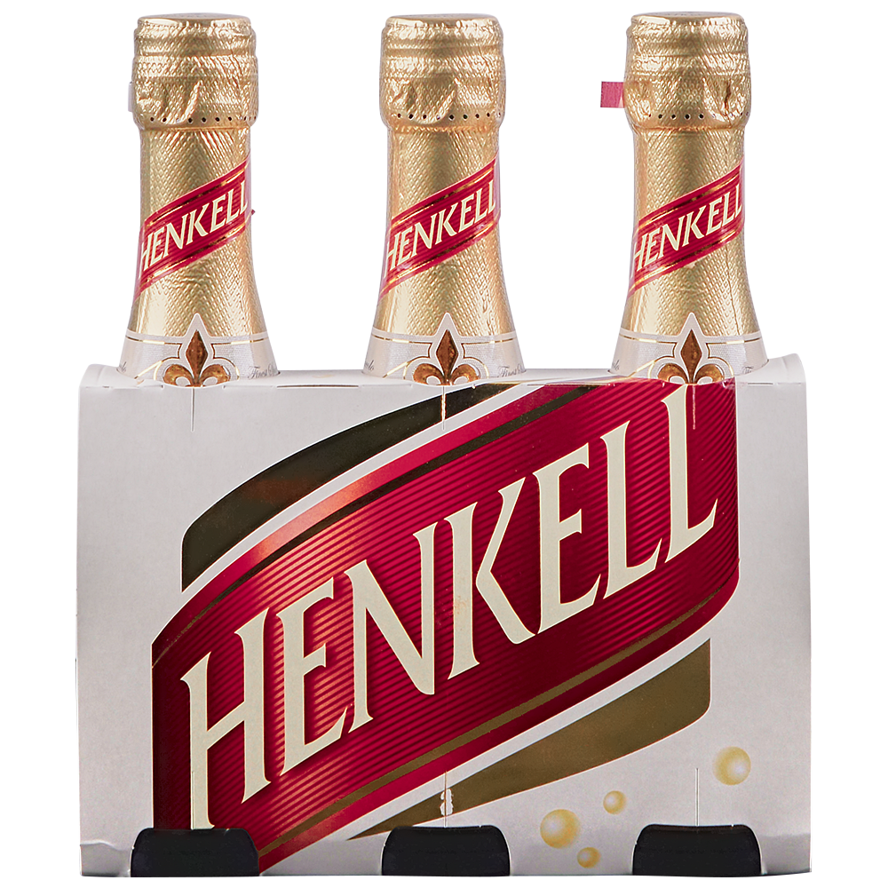 Henken Piccolo Trocken Sparkling Wine 3 pack 187 ml