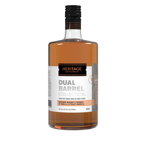 Heritage Distilling Co Dual Barrel Vanilla Bourbon 750ml bottle