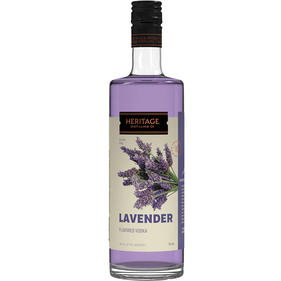 Heritage Distilling Co Lavender Flavored Vodka 750ml bottle