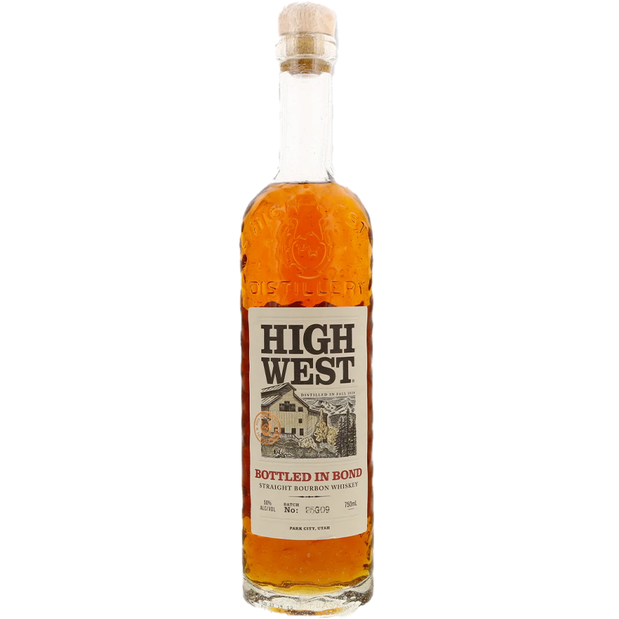High West Bottled In Bond Straight Bourbon Whiskey Batch No 25G09 750 ml