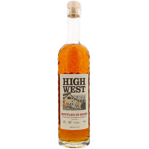 High West Bottled In Bond Straight Bourbon Whiskey Batch No 25G09 750 ml