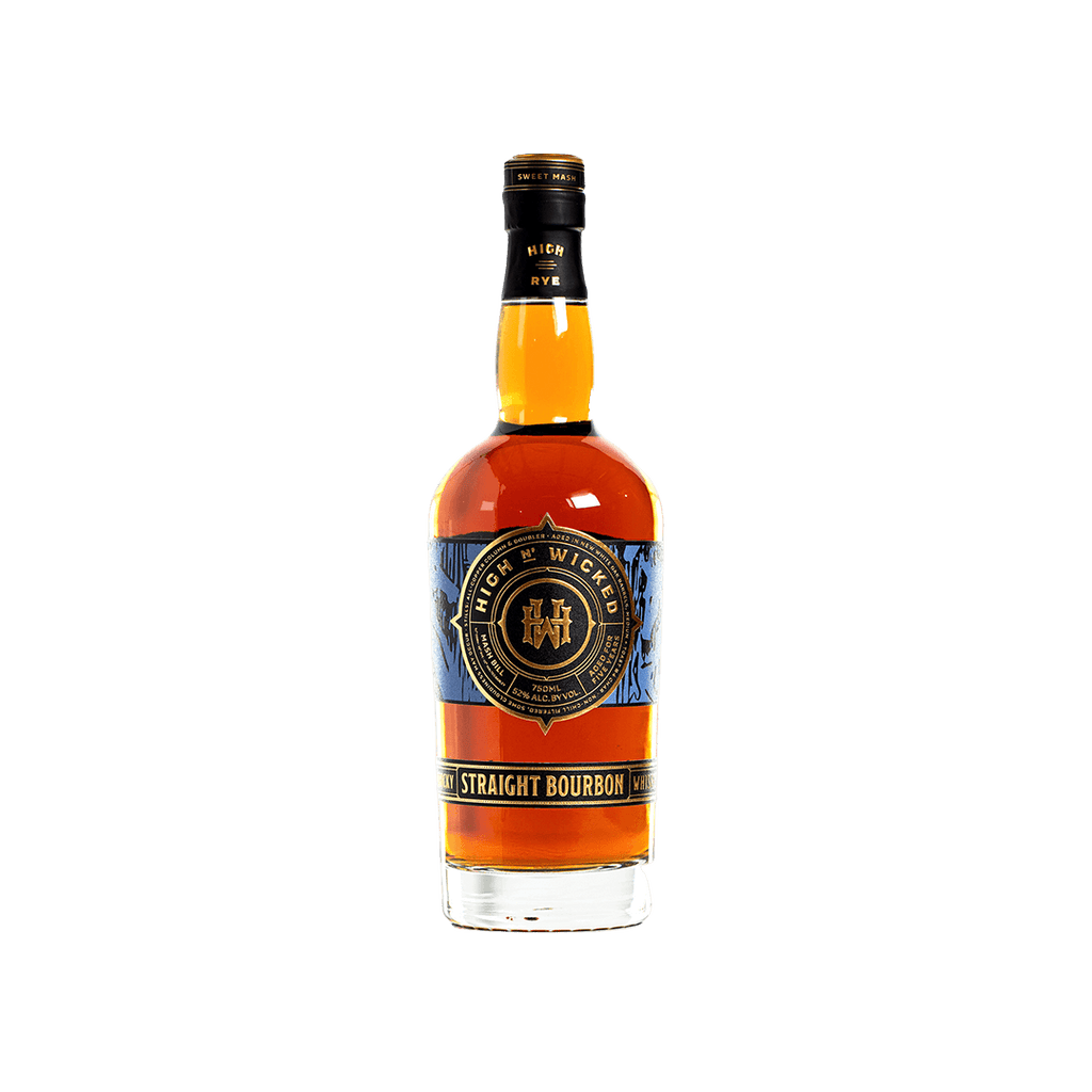 High N' Wicked Aged 5 years Straight Bourbon Whiskey 750 ml