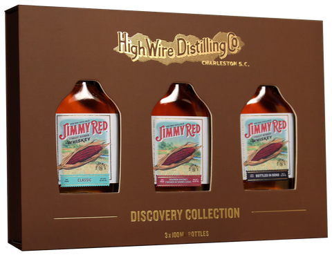High Wire Distilling Co Jimmy Red Discovery Collection 3 Pack Gift Set 100ml