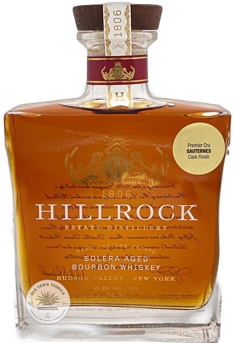 Hillrock Solera Aged Bourbon Whiskey Sauternes Finish 750 ml