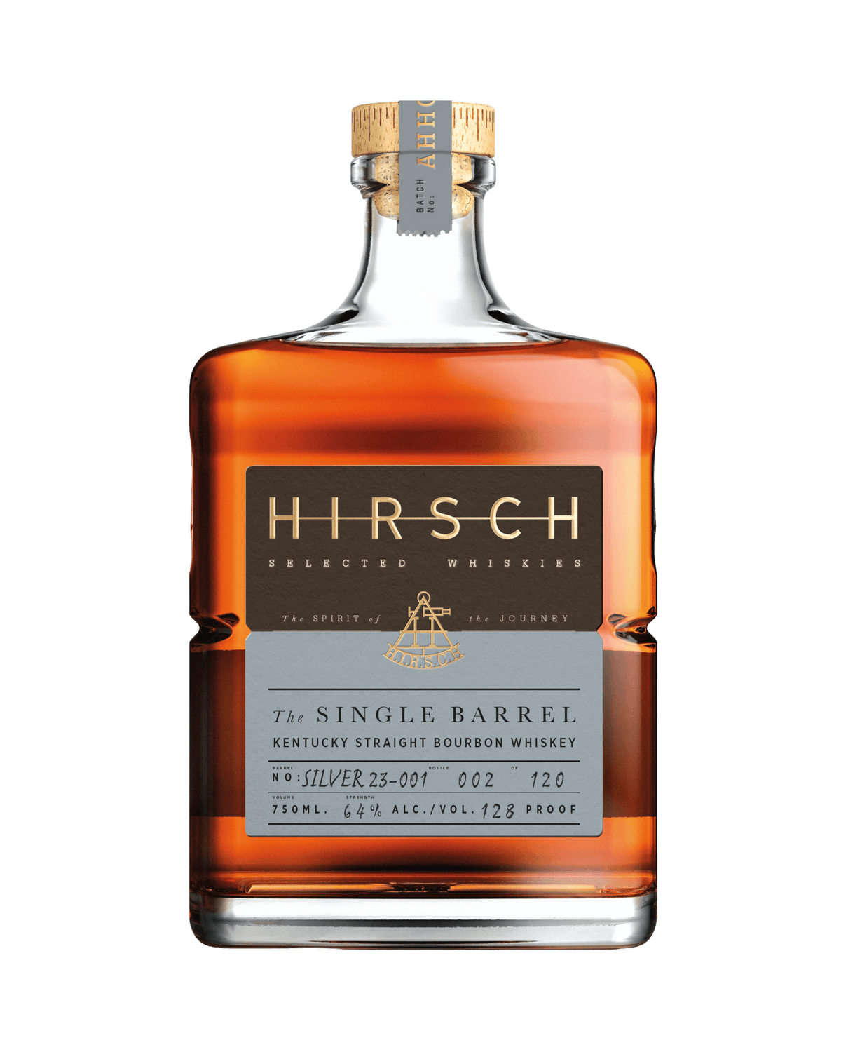 Hirsch The Single Barrel Silver Whiskey 750ml