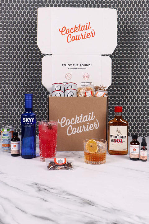 Cocktail Courier Avital: Cranberry Ginger Buck Mini