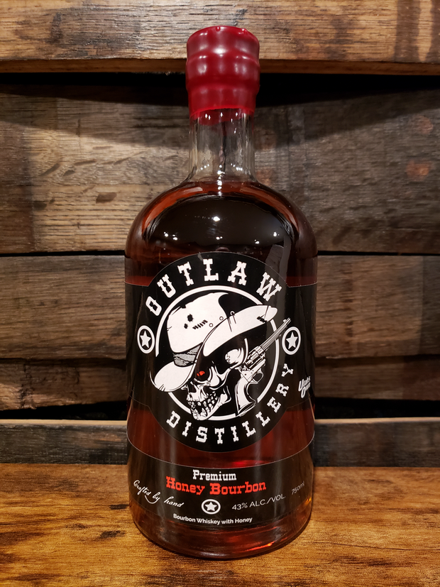 Outlaw Distillery Honey Bourbon 750 ml