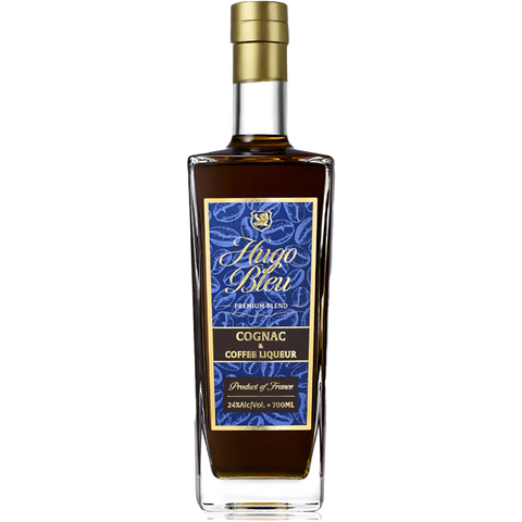 Hugo Bleu Cognac & Coffee Liqueur 700ml bottle