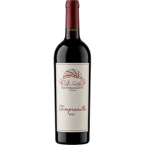 Hunter & Mazzetti Vineyards Tempranillo 2021 750ml bottle