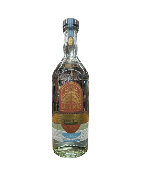 Lagrimas del Valle Plata El Chiqueno Tequila 750ml bottle