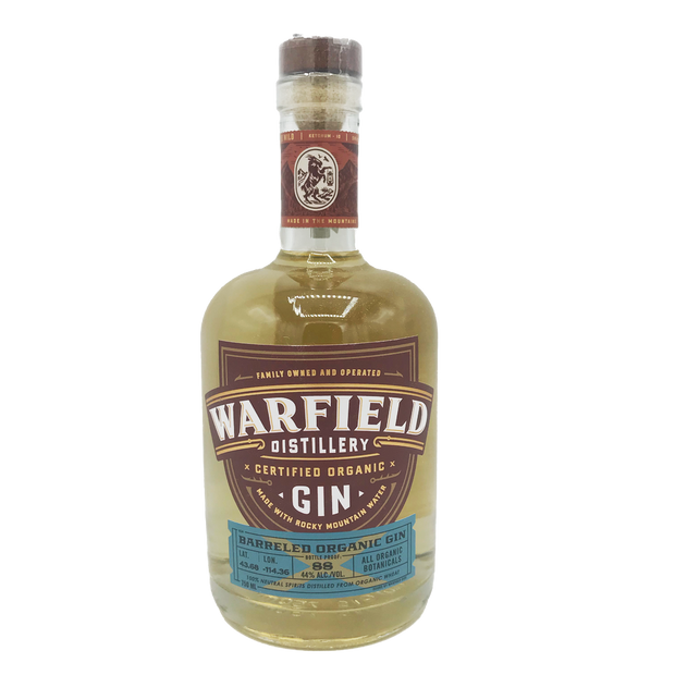 Warfield Distillery Certified Organic Barreled Gin 750ml