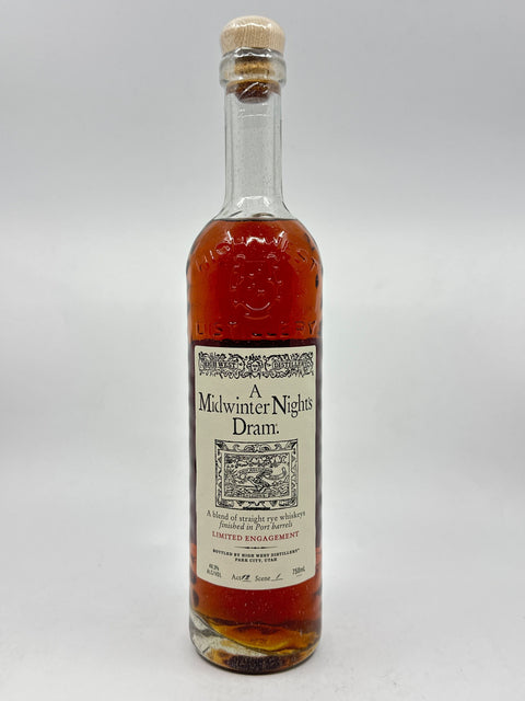 High West A Midwinter Night's Dram Act 12 Scene 7 750ml