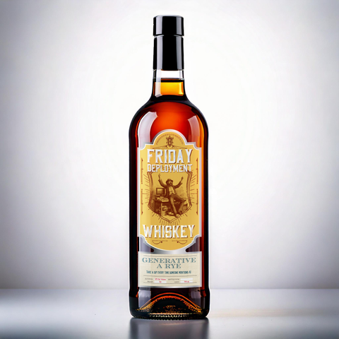 Friday Deployment Spirits Generative A-Rye Whiskey 750ml bottle