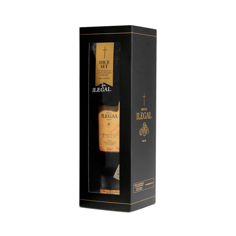 Ilegal Mezcal Joven Unaged Especial Edition Dice Set 750 ML