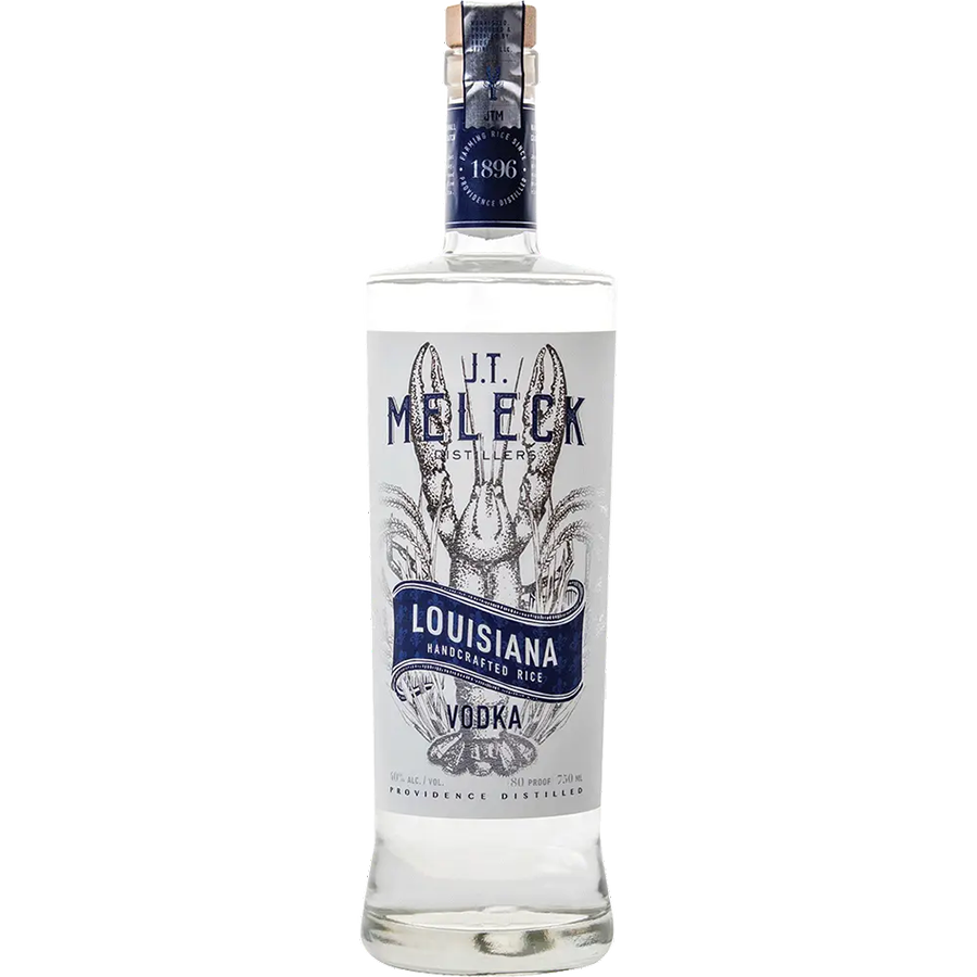 J.T. Meleck Louisiana Rice Vodka 750ml bottle