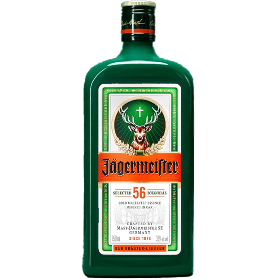 Jagermeister Green Bottle Herbal Liqueur 750ml