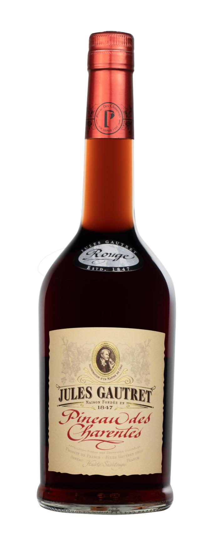 Jules Gautret Pineau des Charentes rouge 750ml