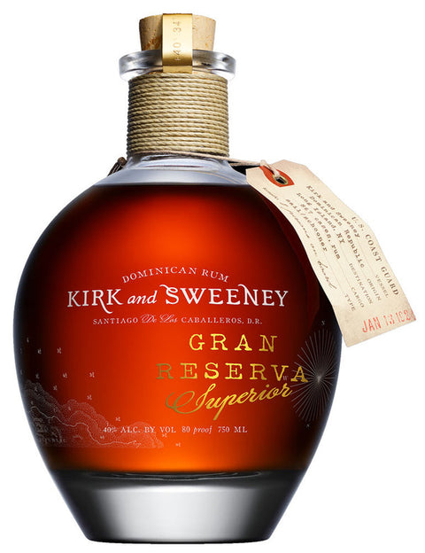 Kirk and Sweeney Gran Reserva Superior Rum 750 ml