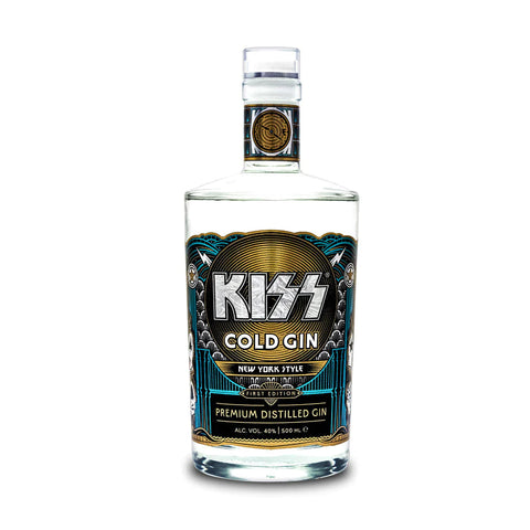 Kiss Kiss Cold Gin New York Style First Edition Premium Distilled 700ml